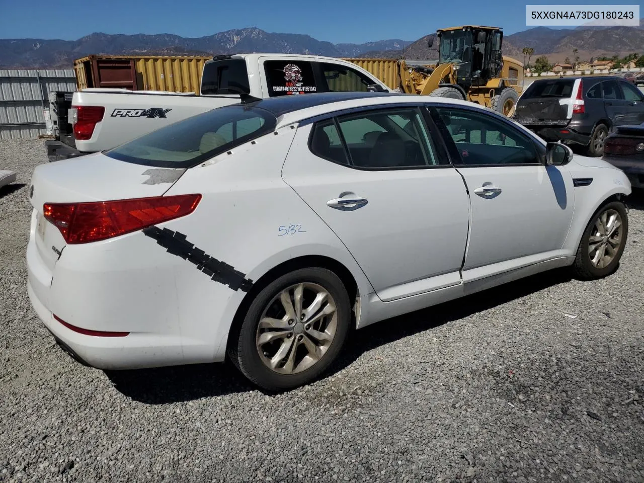 2013 Kia Optima Ex VIN: 5XXGN4A73DG180243 Lot: 67651334