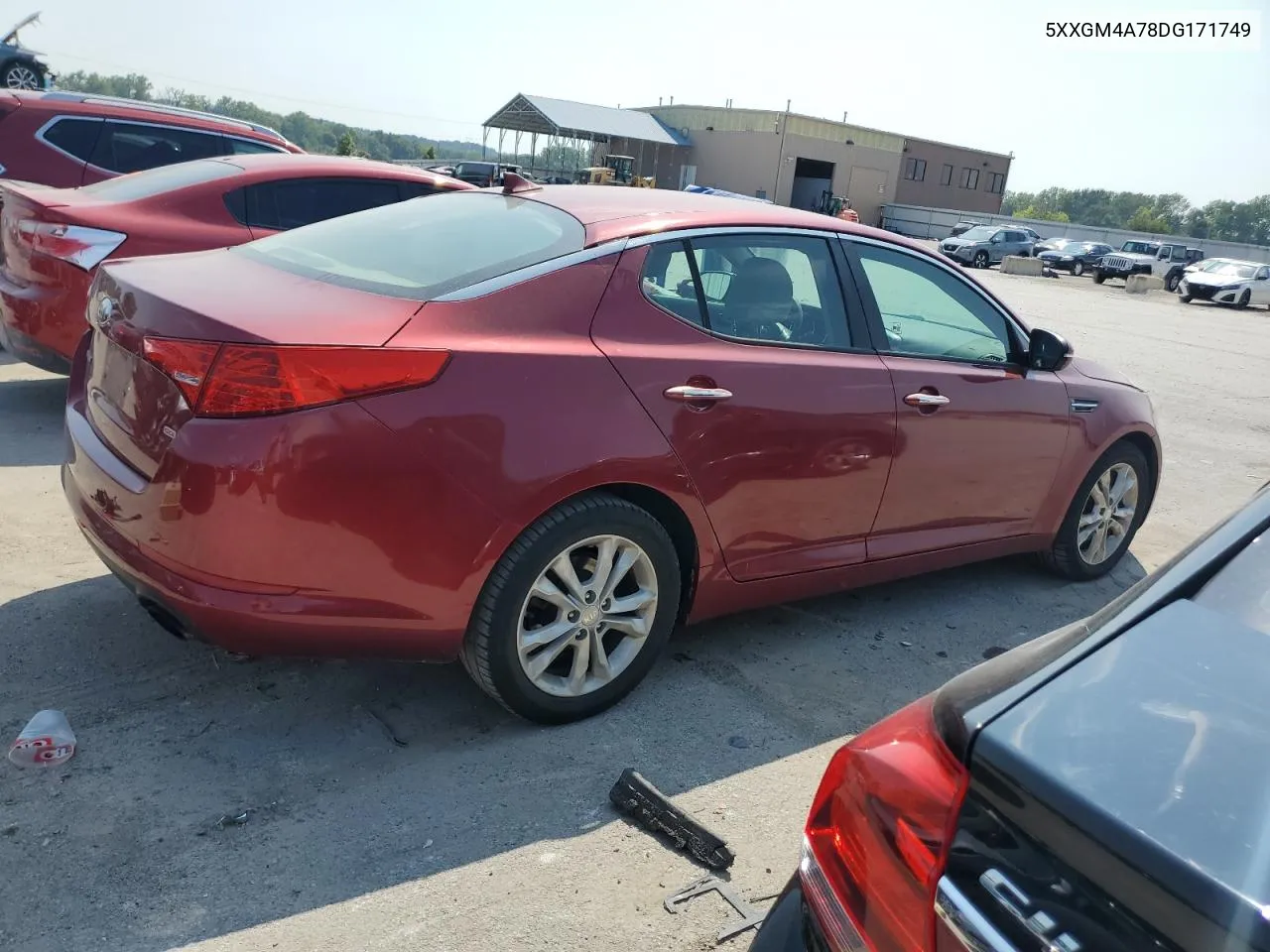 5XXGM4A78DG171749 2013 Kia Optima Lx