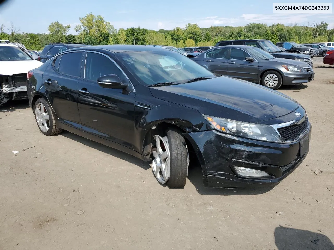 2013 Kia Optima Lx VIN: 5XXGM4A74DG243353 Lot: 67980934