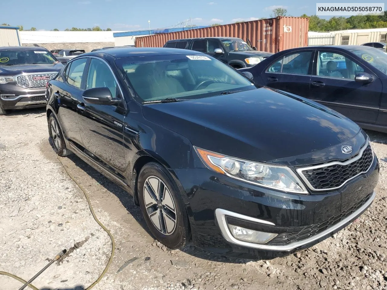 KNAGM4AD5D5058770 2013 Kia Optima Hybrid