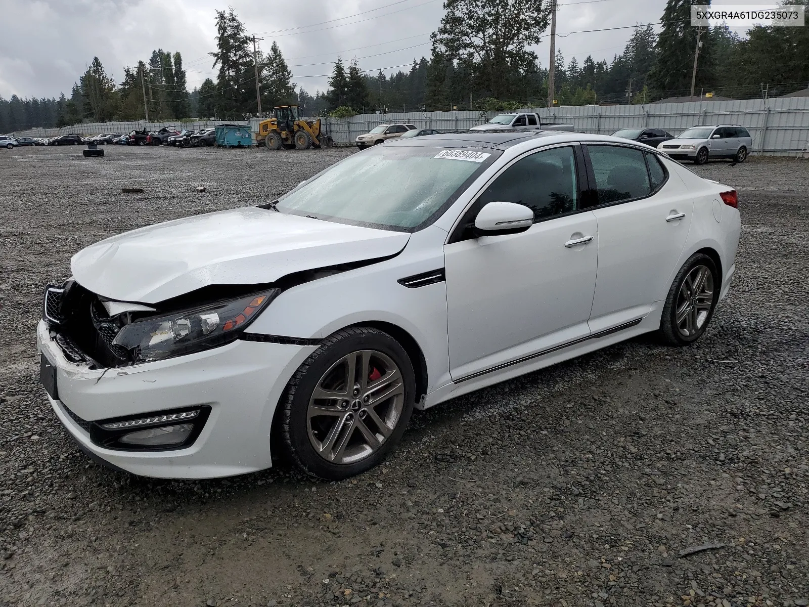 2013 Kia Optima Sx VIN: 5XXGR4A61DG235073 Lot: 68389404