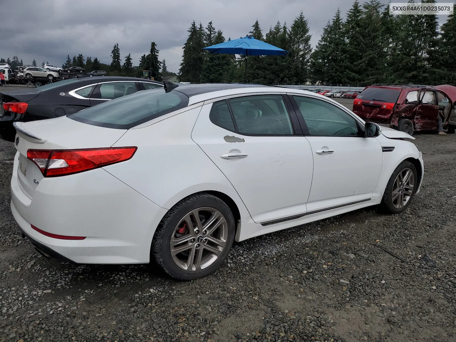 5XXGR4A61DG235073 2013 Kia Optima Sx