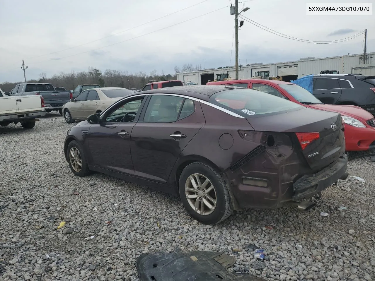 2013 Kia Optima Lx VIN: 5XXGM4A73DG107070 Lot: 68635344