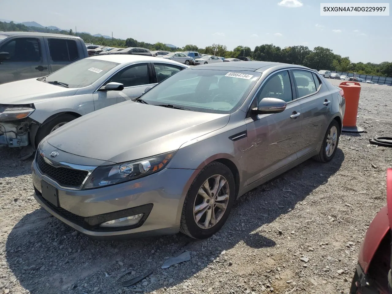 5XXGN4A74DG229997 2013 Kia Optima Ex