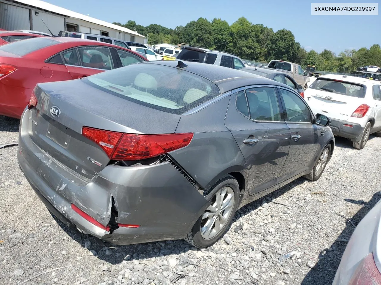 2013 Kia Optima Ex VIN: 5XXGN4A74DG229997 Lot: 68664734