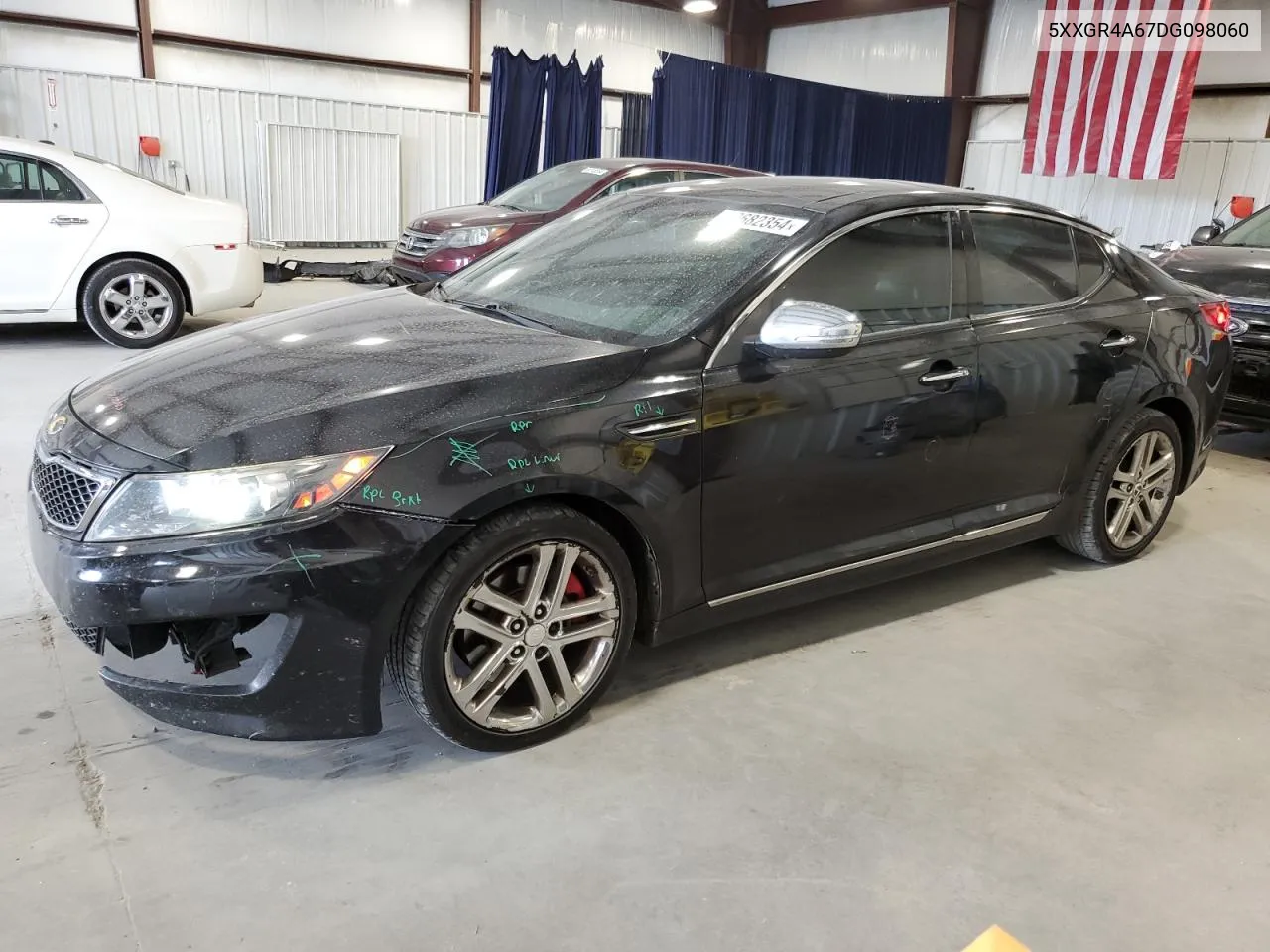 2013 Kia Optima Sx VIN: 5XXGR4A67DG098060 Lot: 68682354