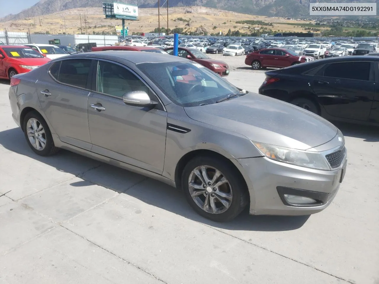 2013 Kia Optima Lx VIN: 5XXGM4A74DG192291 Lot: 68761034