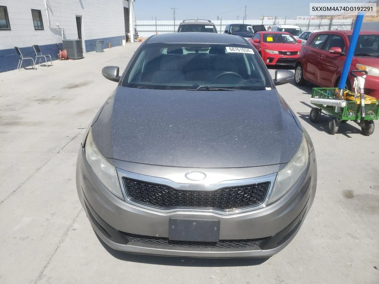 2013 Kia Optima Lx VIN: 5XXGM4A74DG192291 Lot: 68761034