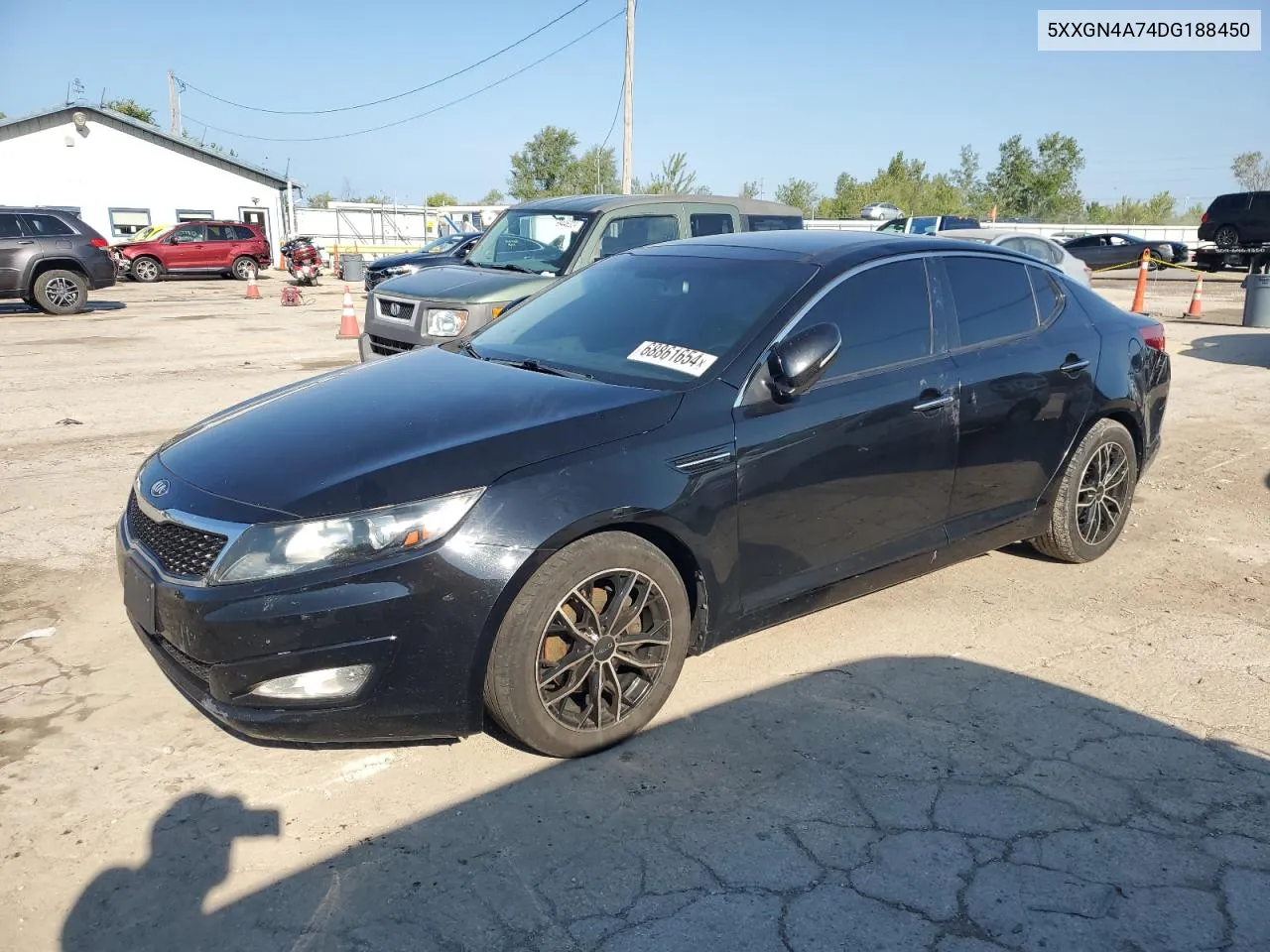 2013 Kia Optima Ex VIN: 5XXGN4A74DG188450 Lot: 68861654