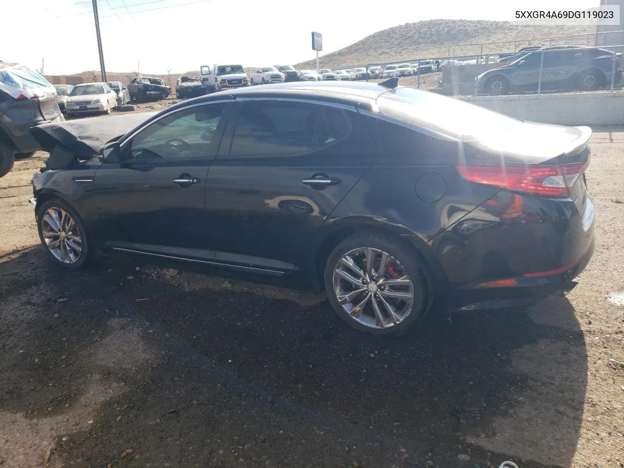 2013 Kia Optima Sx VIN: 5XXGR4A69DG119023 Lot: 68880664