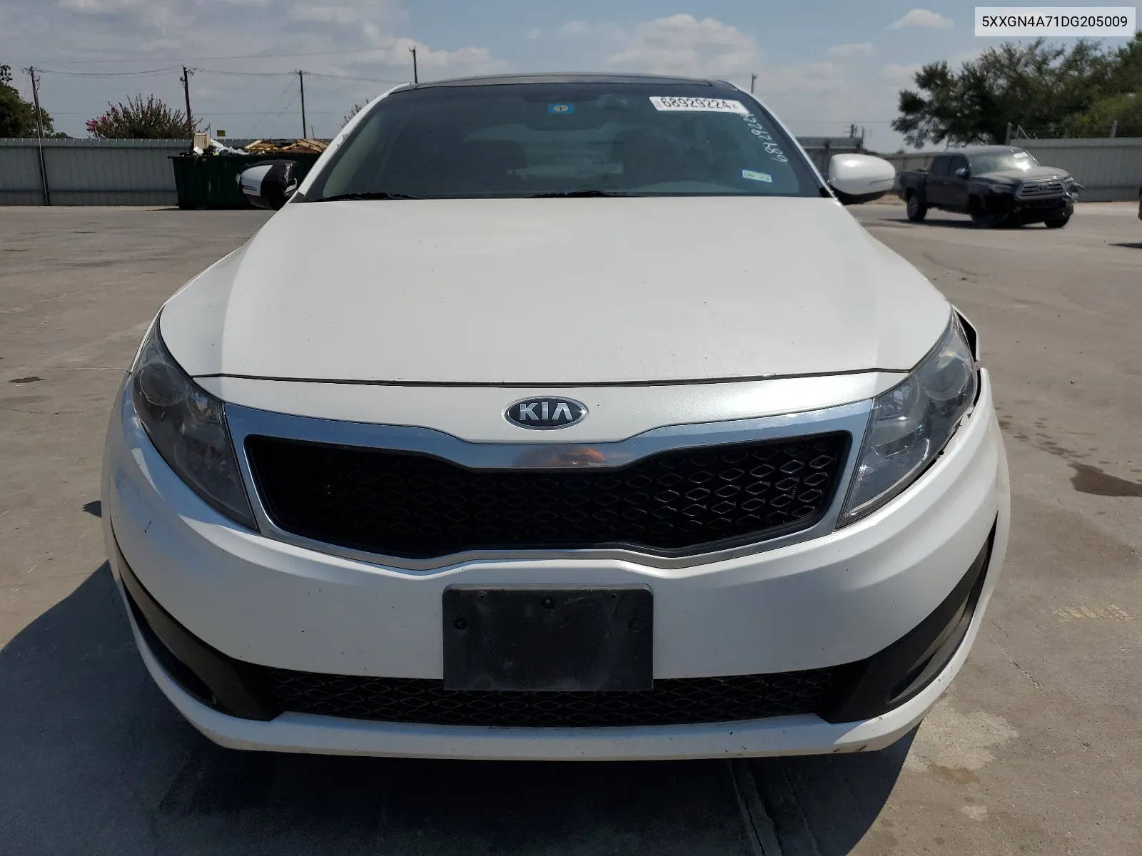 2013 Kia Optima Ex VIN: 5XXGN4A71DG205009 Lot: 68929224