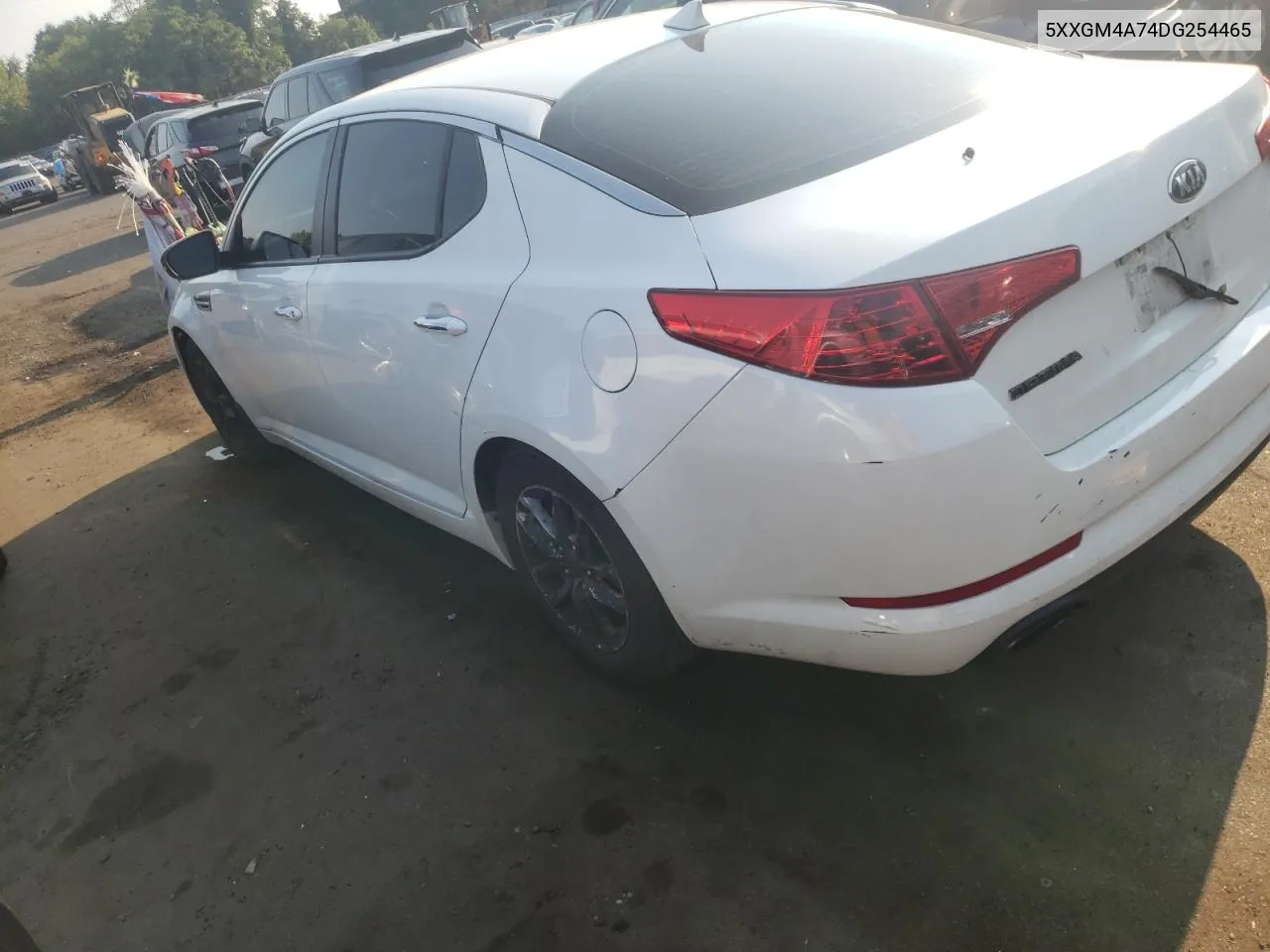 2013 Kia Optima Lx VIN: 5XXGM4A74DG254465 Lot: 69260464