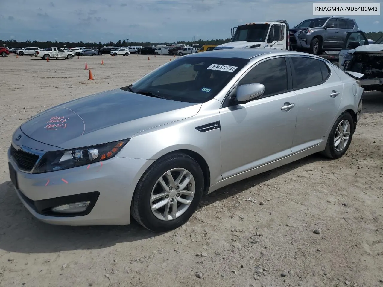 2013 Kia Optima Lx VIN: KNAGM4A79D5400943 Lot: 69451274