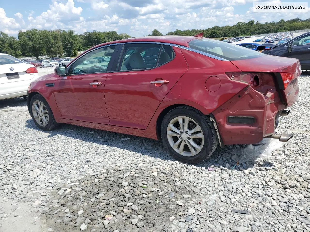 2013 Kia Optima Lx VIN: 5XXGM4A70DG192692 Lot: 69567144