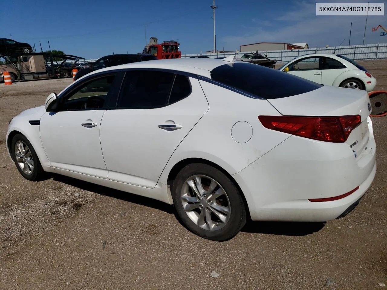 5XXGN4A74DG118785 2013 Kia Optima Ex