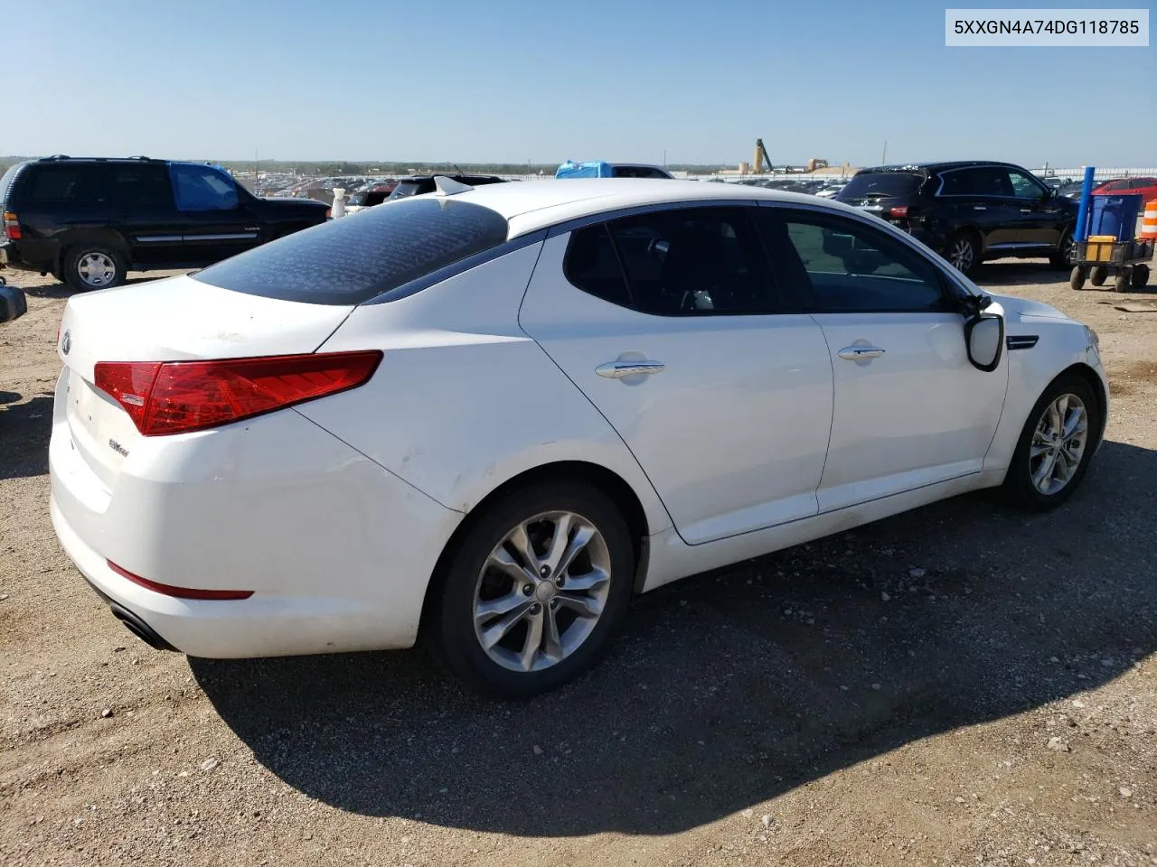 2013 Kia Optima Ex VIN: 5XXGN4A74DG118785 Lot: 69577934