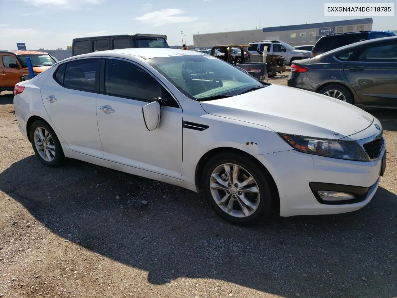 2013 Kia Optima Ex VIN: 5XXGN4A74DG118785 Lot: 69577934