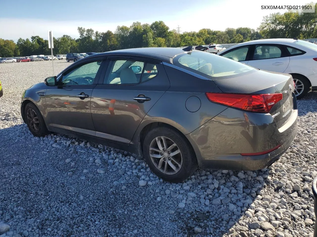 2013 Kia Optima Lx VIN: 5XXGM4A75DG219501 Lot: 69581324