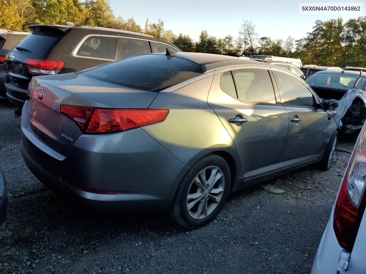 2013 Kia Optima Ex VIN: 5XXGN4A70DG143862 Lot: 69604634