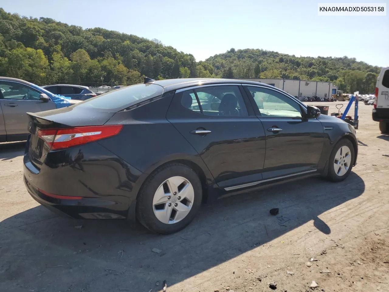 2013 Kia Optima Hybrid VIN: KNAGM4ADXD5053158 Lot: 69778444