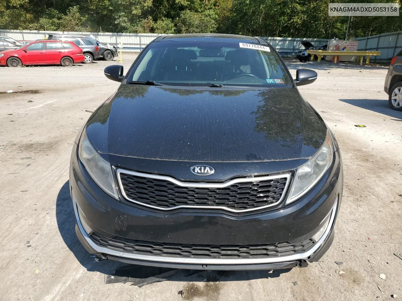 2013 Kia Optima Hybrid VIN: KNAGM4ADXD5053158 Lot: 69778444