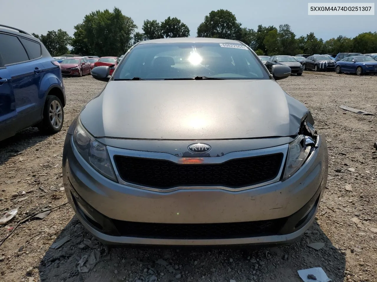 2013 Kia Optima Lx VIN: 5XXGM4A74DG251307 Lot: 69822504