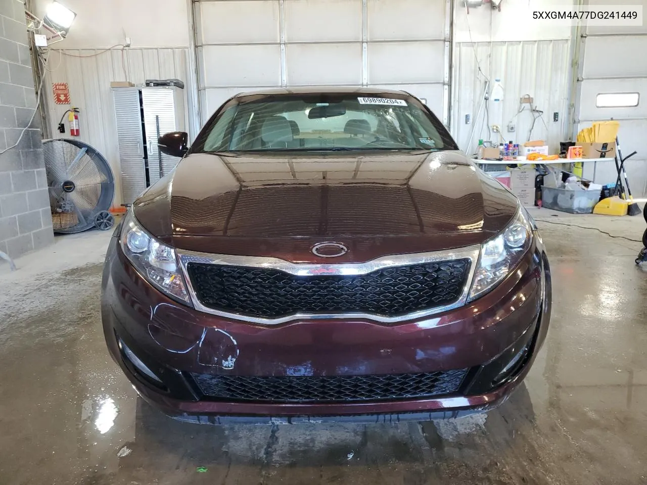 2013 Kia Optima Lx VIN: 5XXGM4A77DG241449 Lot: 69890204