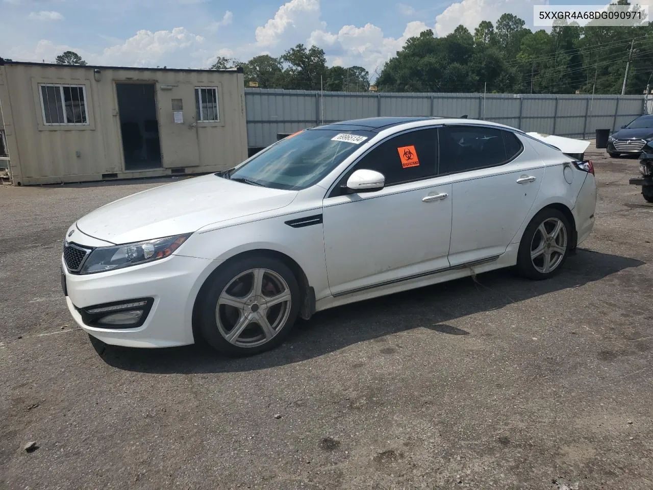 2013 Kia Optima Sx VIN: 5XXGR4A68DG090971 Lot: 69965134