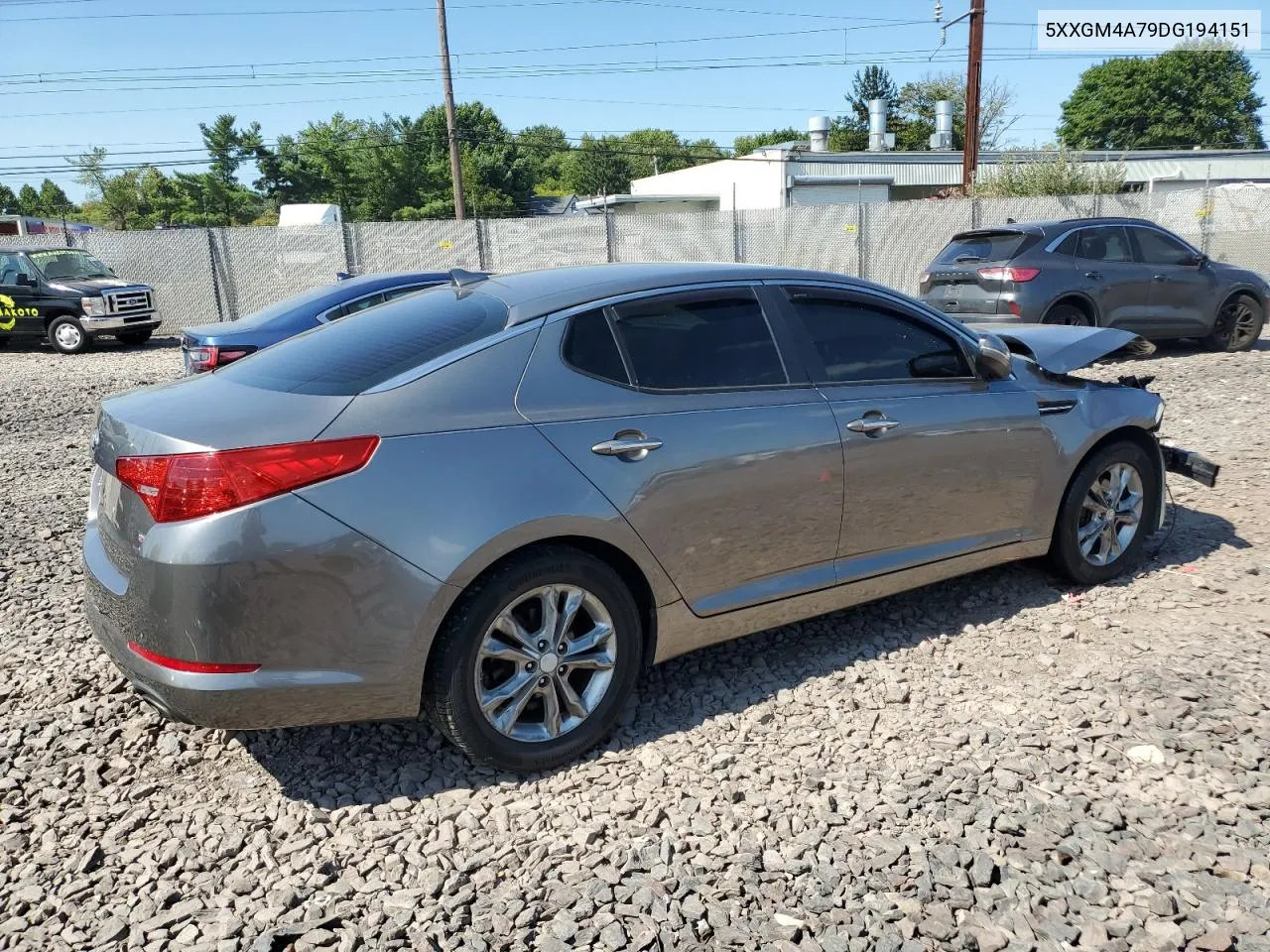 2013 Kia Optima Lx VIN: 5XXGM4A79DG194151 Lot: 70027694