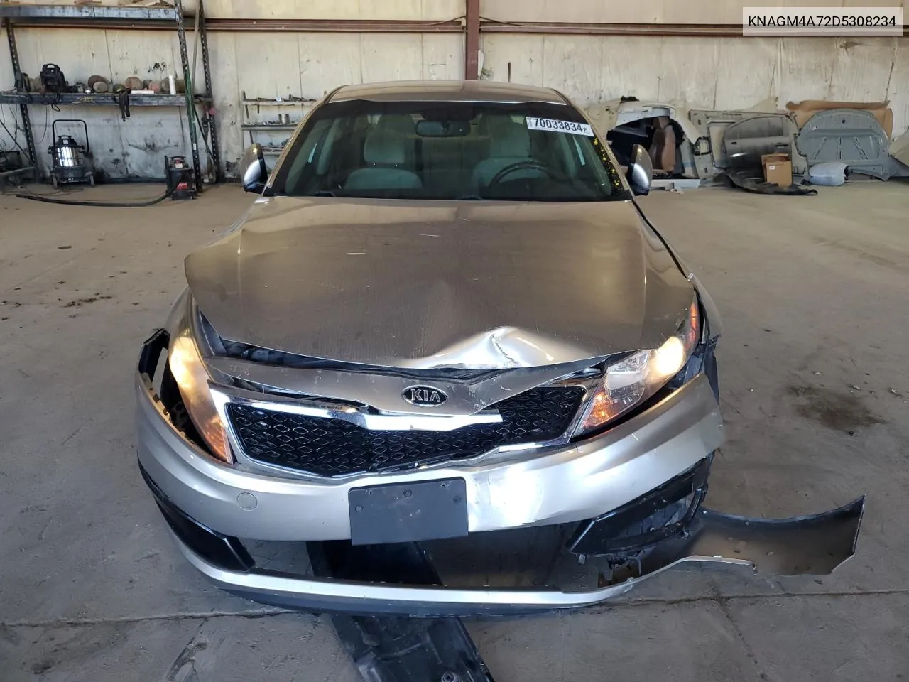 2013 Kia Optima Lx VIN: KNAGM4A72D5308234 Lot: 70033834