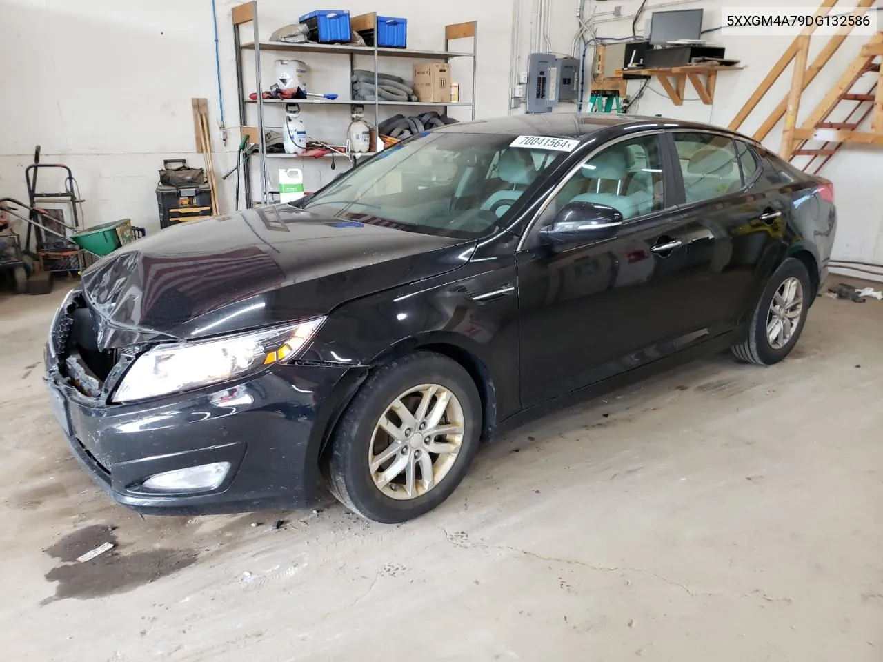 2013 Kia Optima Lx VIN: 5XXGM4A79DG132586 Lot: 70041564