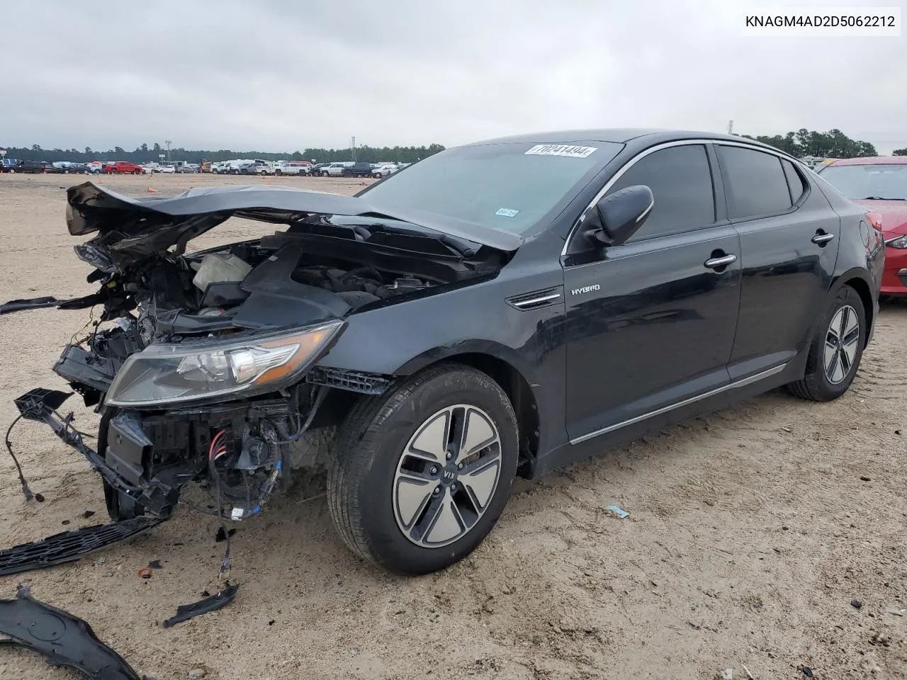 2013 Kia Optima Hybrid VIN: KNAGM4AD2D5062212 Lot: 70241494