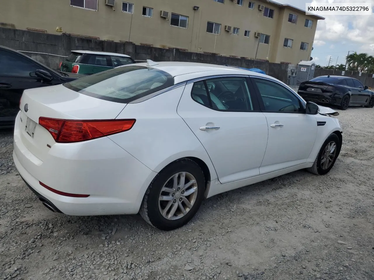 KNAGM4A74D5322796 2013 Kia Optima Lx