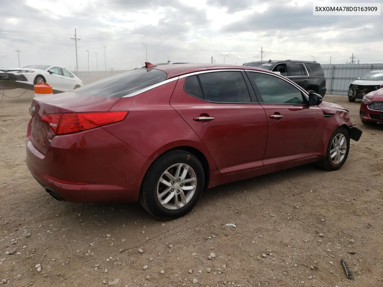 2013 Kia Optima Lx VIN: 5XXGM4A78DG163909 Lot: 70377864