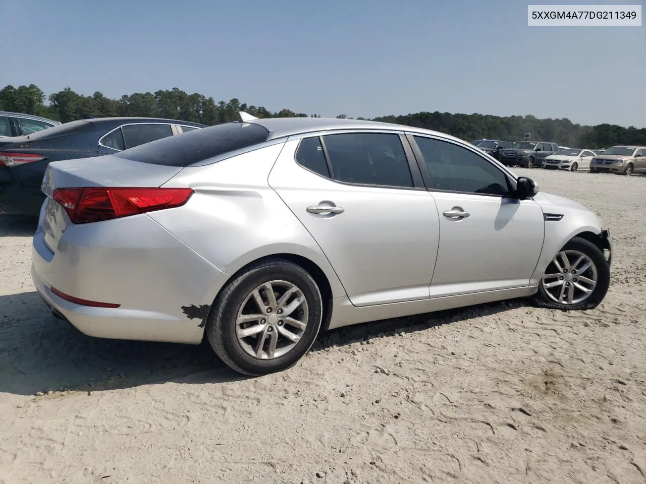 2013 Kia Optima Lx VIN: 5XXGM4A77DG211349 Lot: 70407694