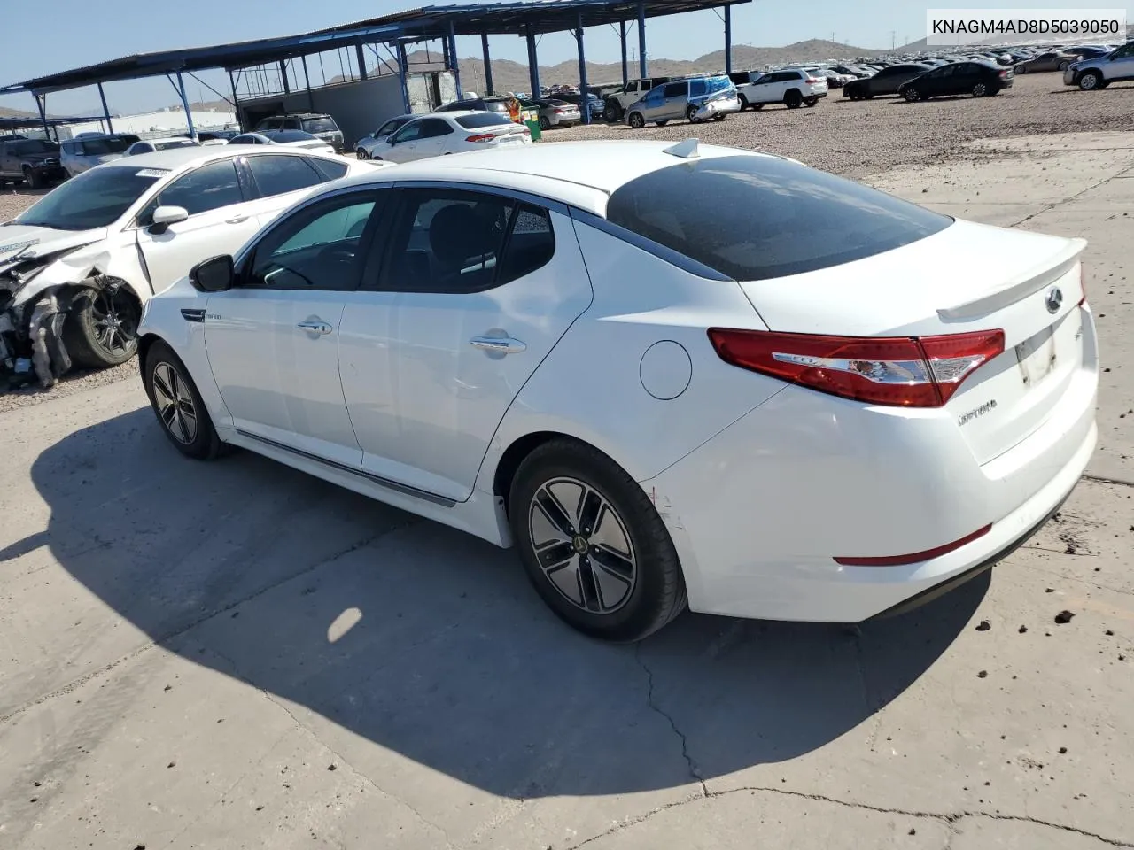 2013 Kia Optima Hybrid VIN: KNAGM4AD8D5039050 Lot: 70534794