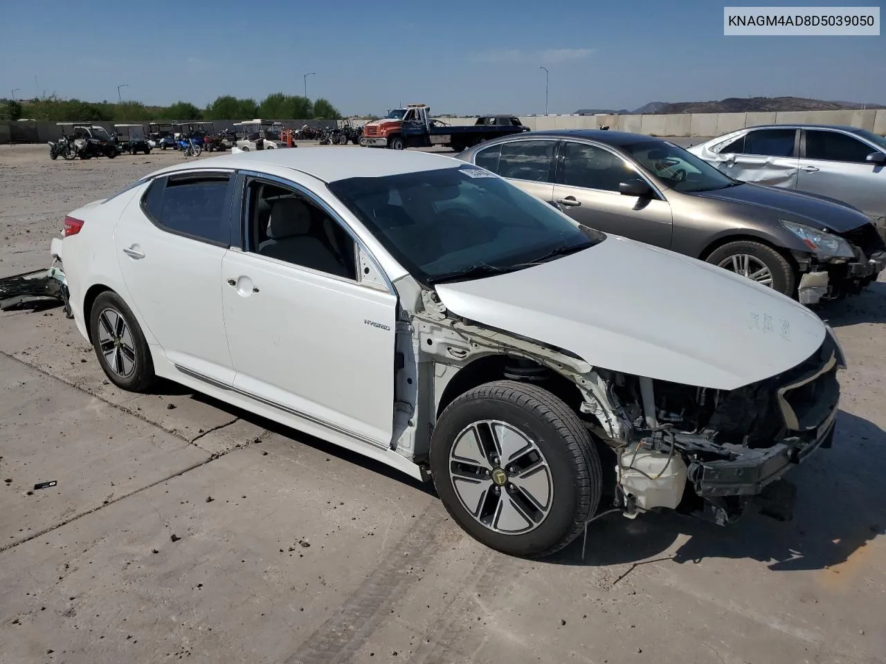 2013 Kia Optima Hybrid VIN: KNAGM4AD8D5039050 Lot: 70534794