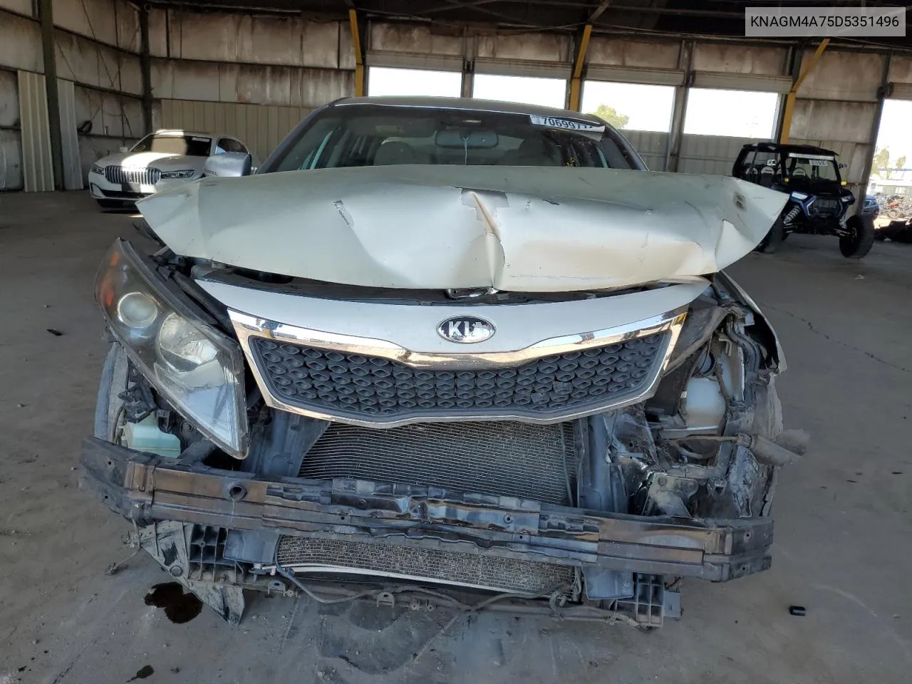 2013 Kia Optima Lx VIN: KNAGM4A75D5351496 Lot: 70699774