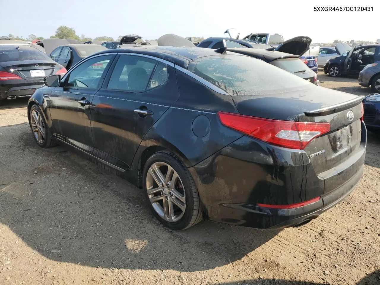 2013 Kia Optima Sx VIN: 5XXGR4A67DG120431 Lot: 70703724