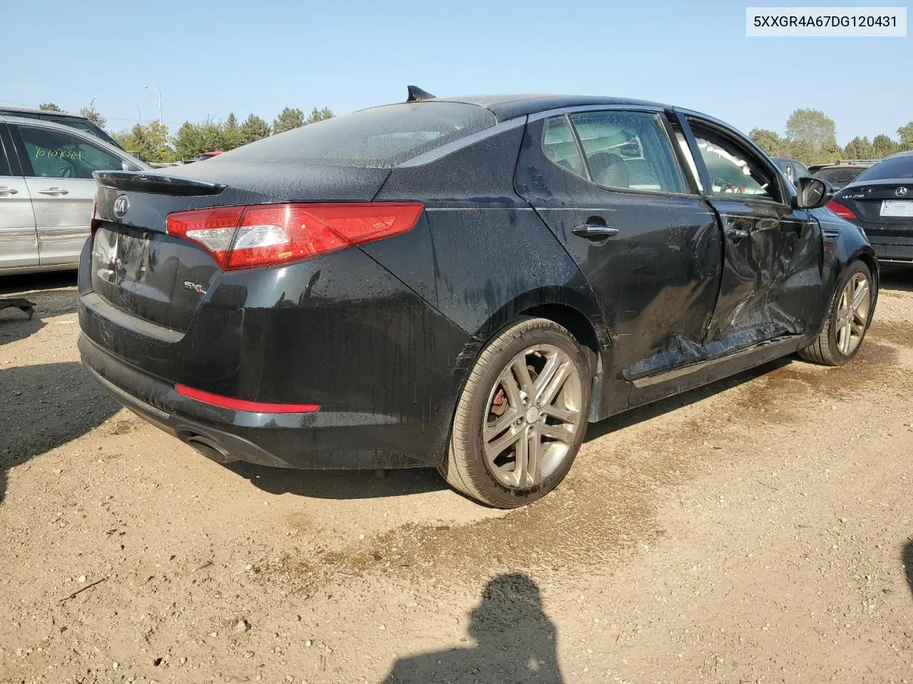 5XXGR4A67DG120431 2013 Kia Optima Sx