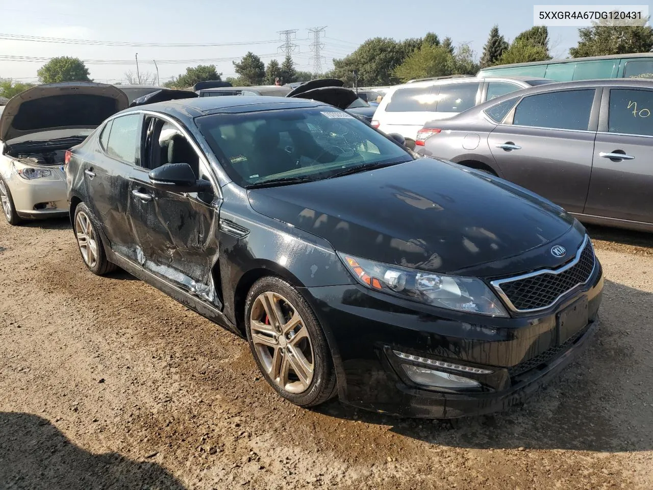 5XXGR4A67DG120431 2013 Kia Optima Sx