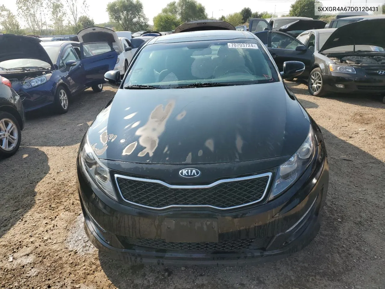 5XXGR4A67DG120431 2013 Kia Optima Sx