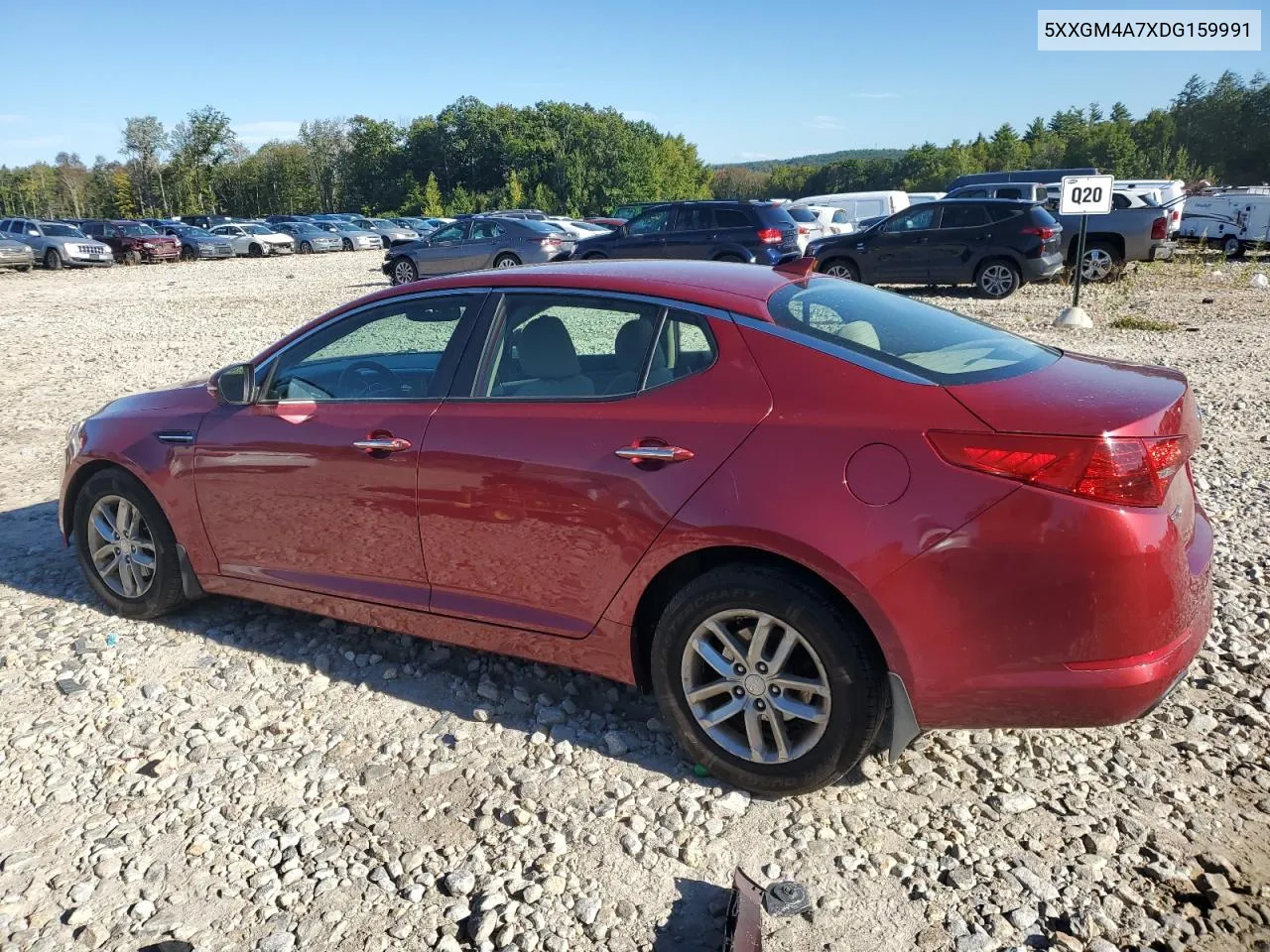 2013 Kia Optima Lx VIN: 5XXGM4A7XDG159991 Lot: 70737684