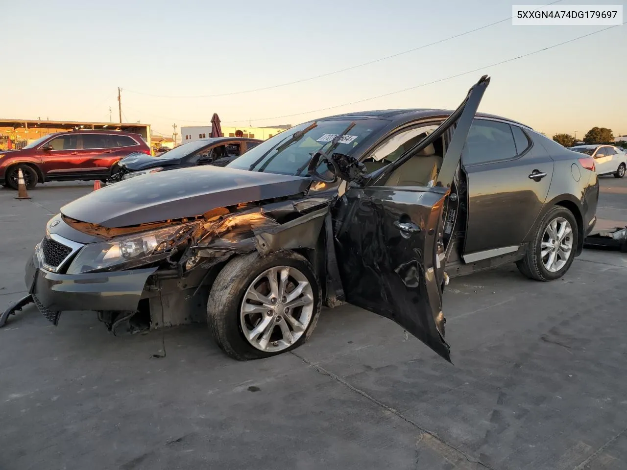 5XXGN4A74DG179697 2013 Kia Optima Ex