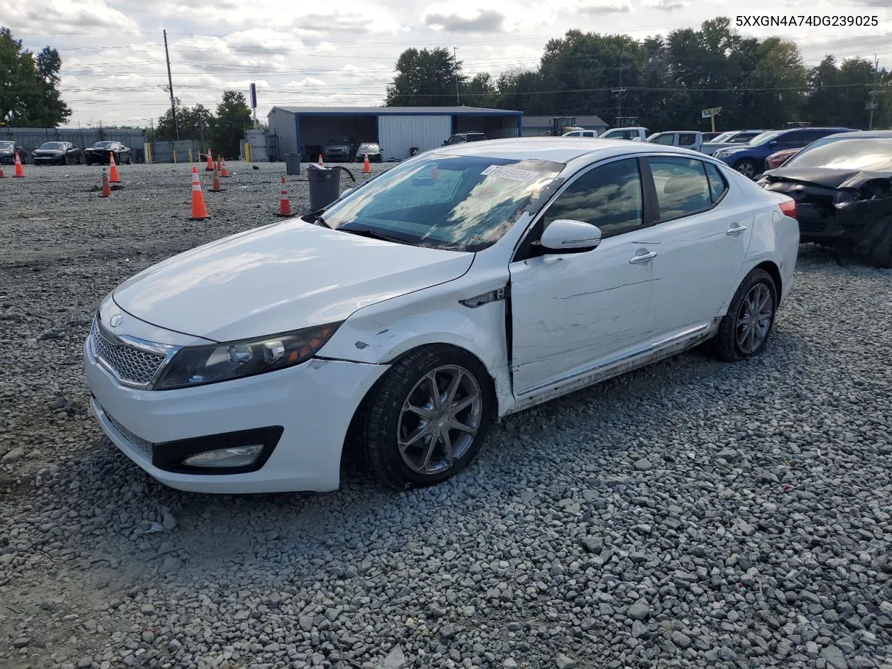 5XXGN4A74DG239025 2013 Kia Optima Ex