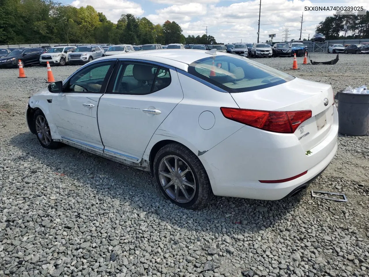 2013 Kia Optima Ex VIN: 5XXGN4A74DG239025 Lot: 70769084