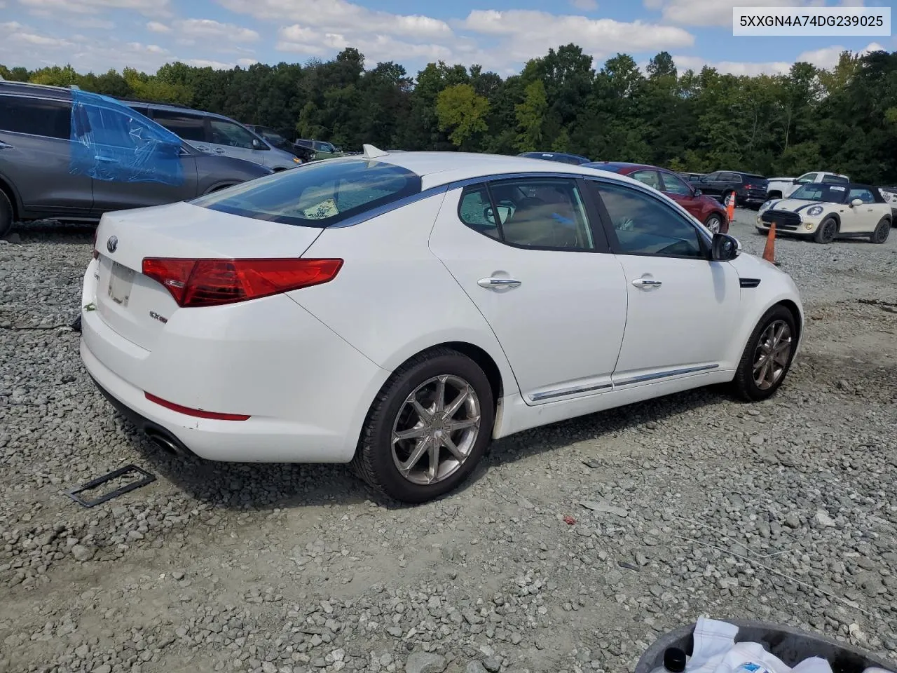 5XXGN4A74DG239025 2013 Kia Optima Ex