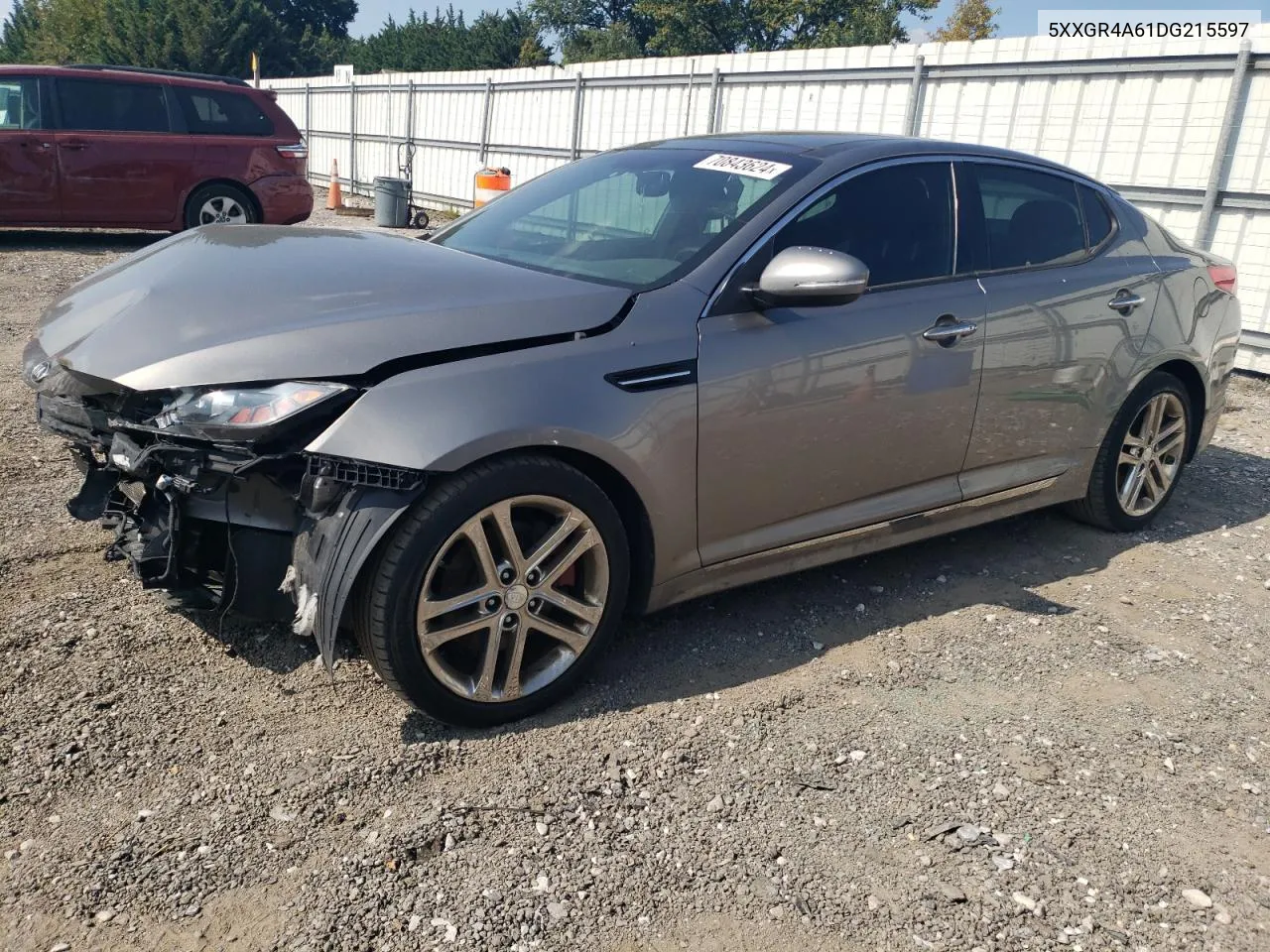 2013 Kia Optima Sx VIN: 5XXGR4A61DG215597 Lot: 70843624