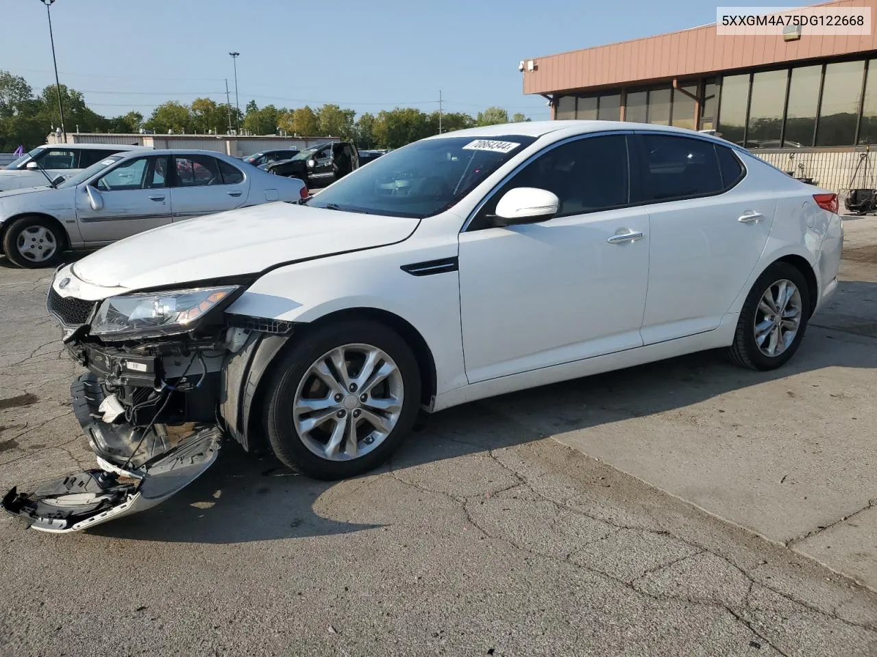 2013 Kia Optima Lx VIN: 5XXGM4A75DG122668 Lot: 70864344