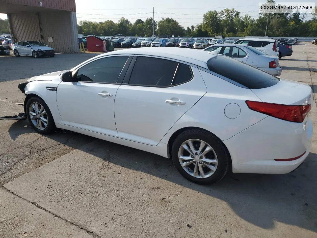 2013 Kia Optima Lx VIN: 5XXGM4A75DG122668 Lot: 70864344